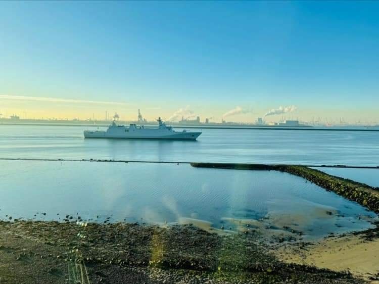 La Fr Gate Tarik Ibnou Ziad Entame Ses Essais En Mer Apr S Un Car Nage