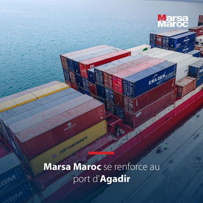 Marsa Maroc se renforce au port d'Agadir avec une montée à 100% dans le capital de SMA