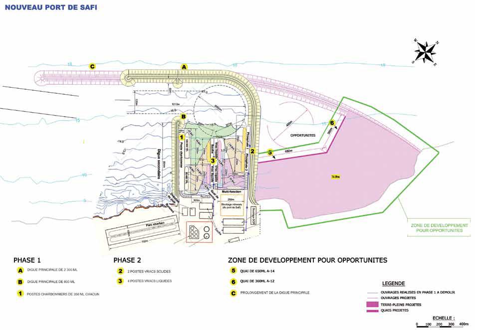 Fiche technique du nouveau port de Safi