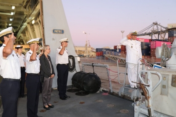 CHEBEC 2019: Le port de Casablanca a accueilli en escale mardi 15 octobre la frégate Guépratte