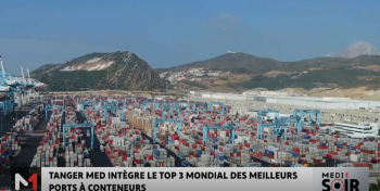 Tanger Med intègre le Top 3 mondial des meilleurs ports à conteneurs