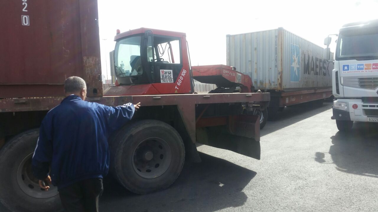 كوارث مارسا ماروك بميناء الدار البيضاء 