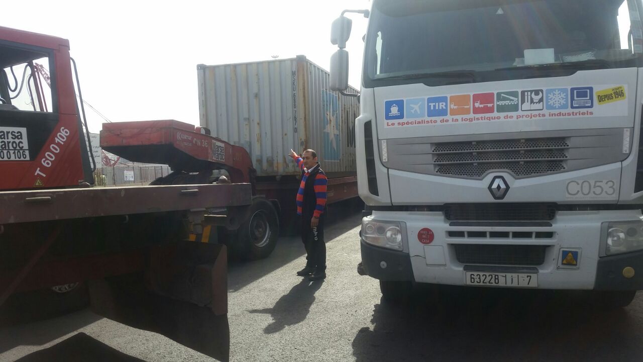 كوارث مارسا ماروك بميناء الدار البيضاء 