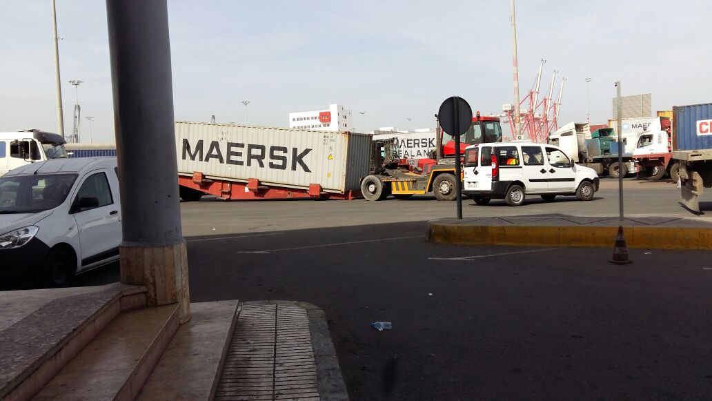 كوارث مارسا ماروك بميناء الدار البيضاء 