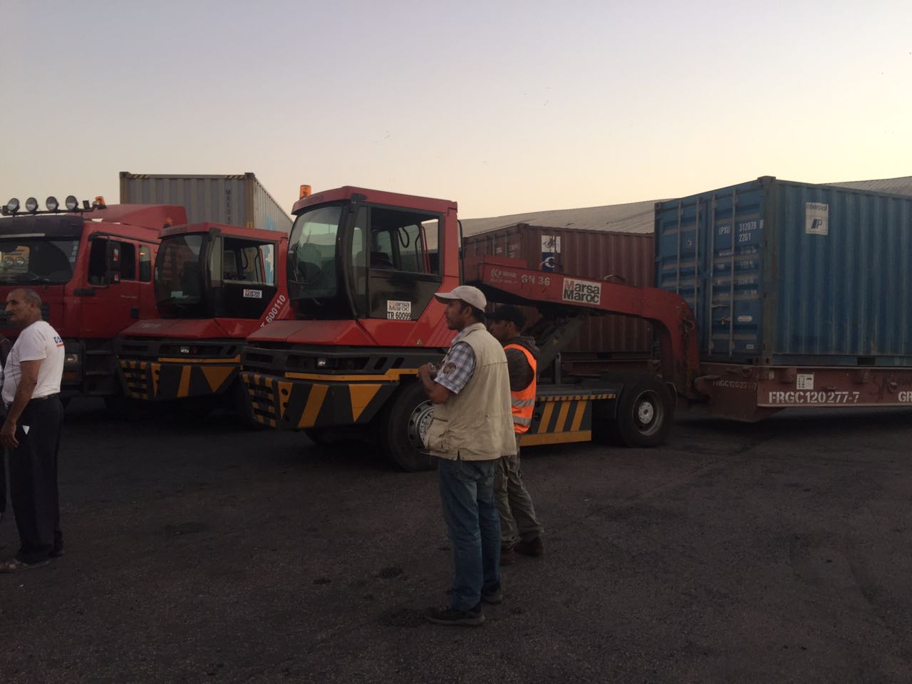 كوارث مارسا ماروك بميناء الدار البيضاء 